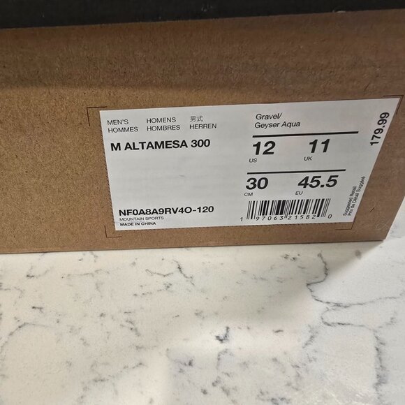 The North Face Altamesa 300 NF0A8A9RV4O Men's Size 12 Tan Trail Running Shoe NEW - Picture 11 of 15